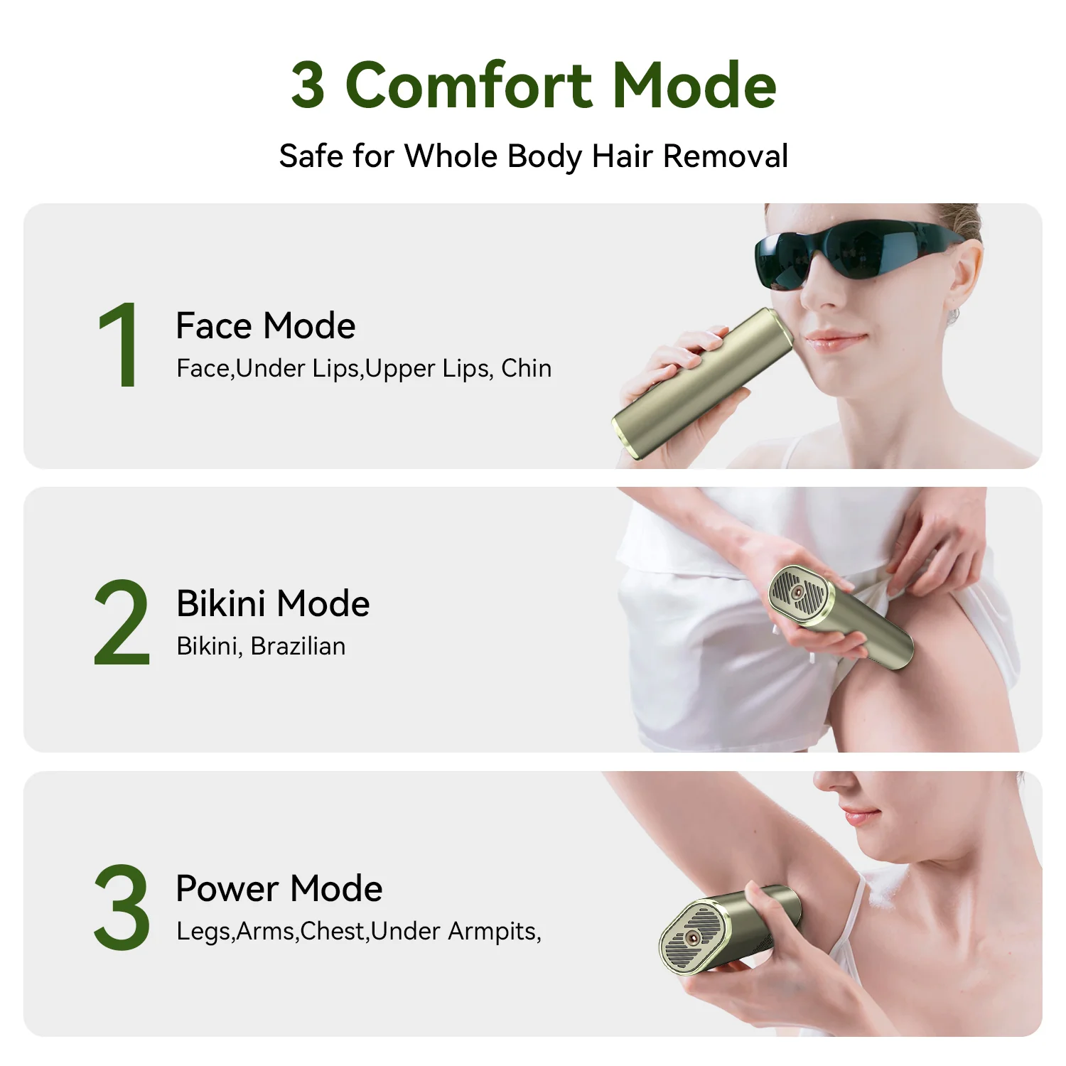 Megelin M1 Sapphire IPL Hair Removal Handset - Image 11