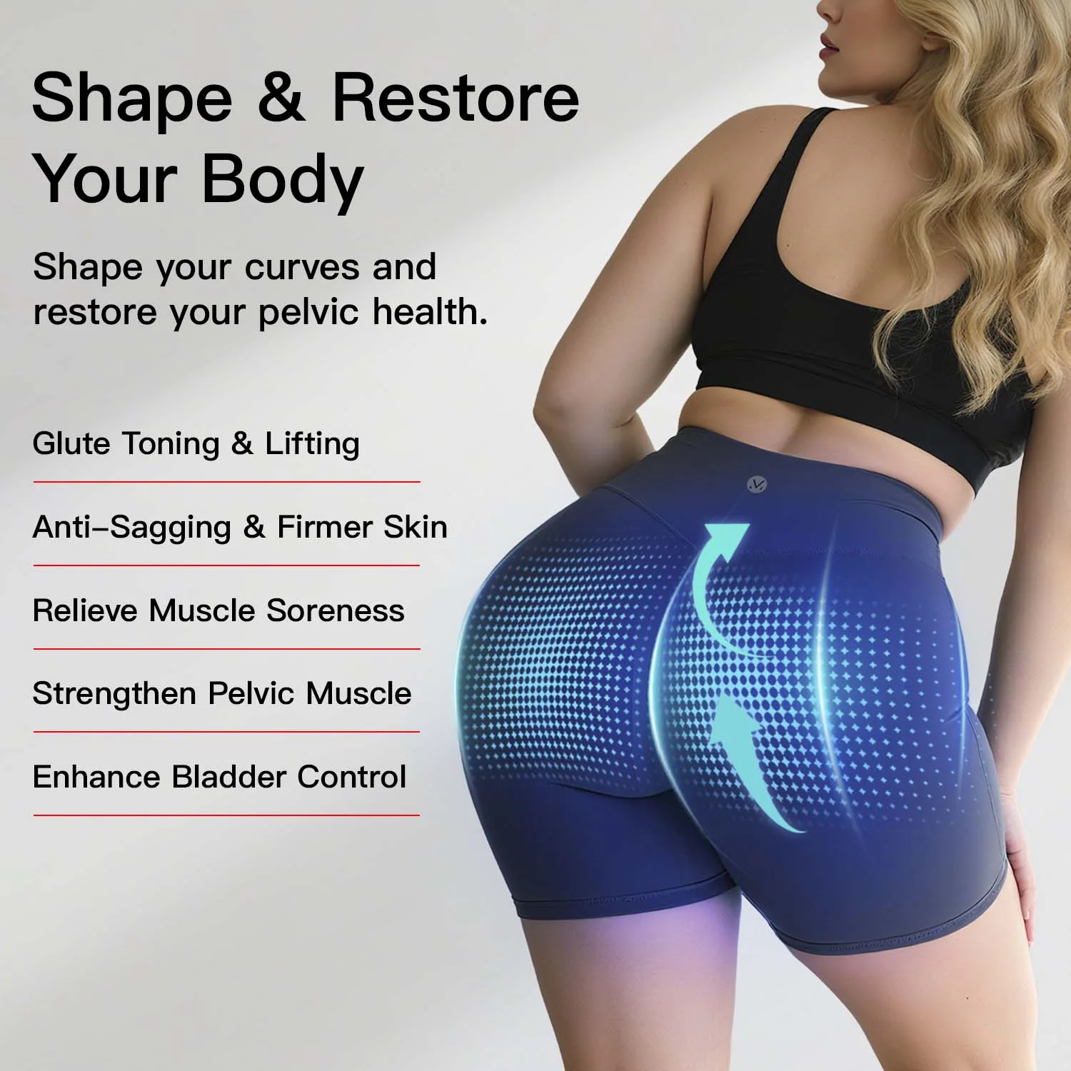 Megelin EMS Toning Shorts - Image 6