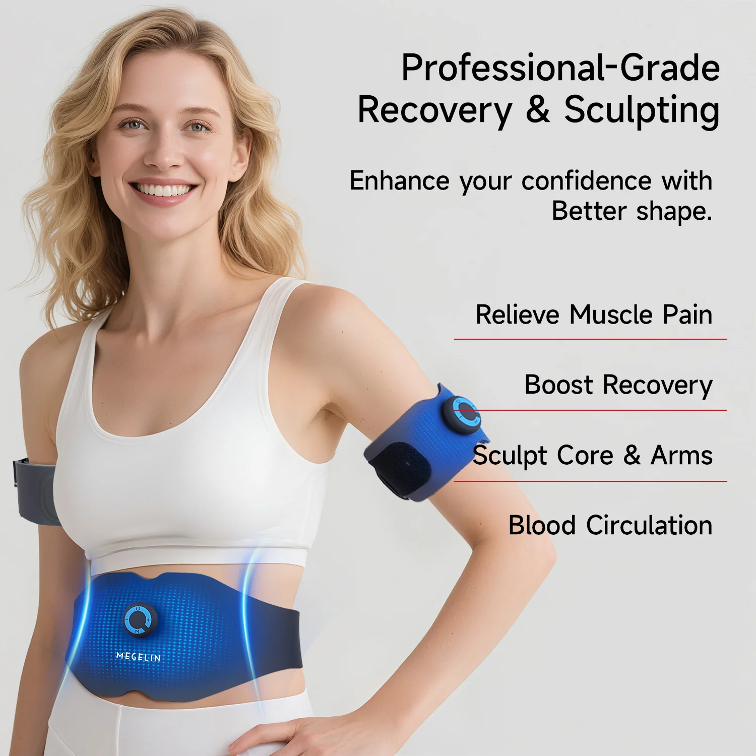 Megelin EMS Toning System - Image 5