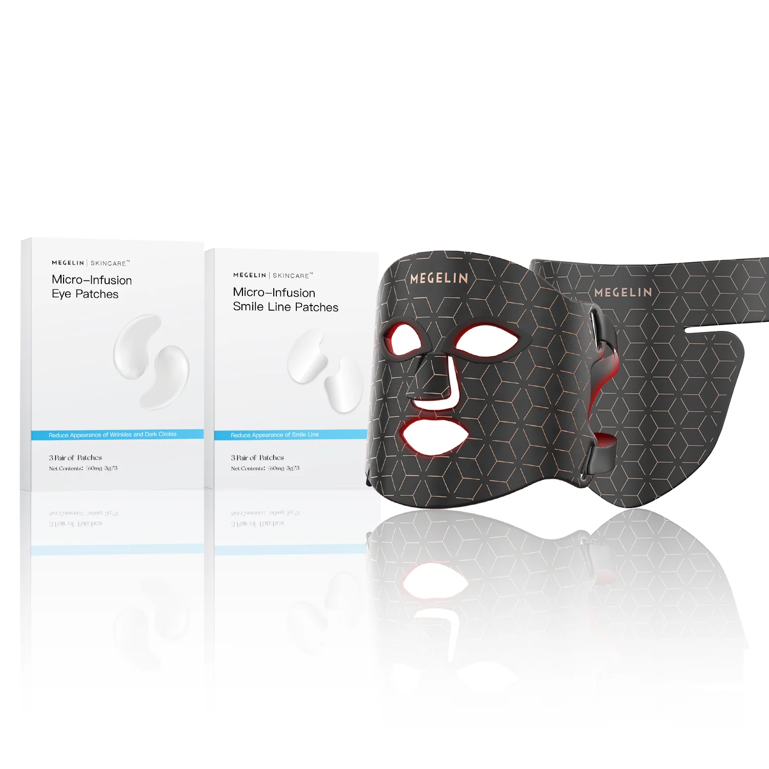 Megelin LED Red Light Therapy Face Mask - Image 18