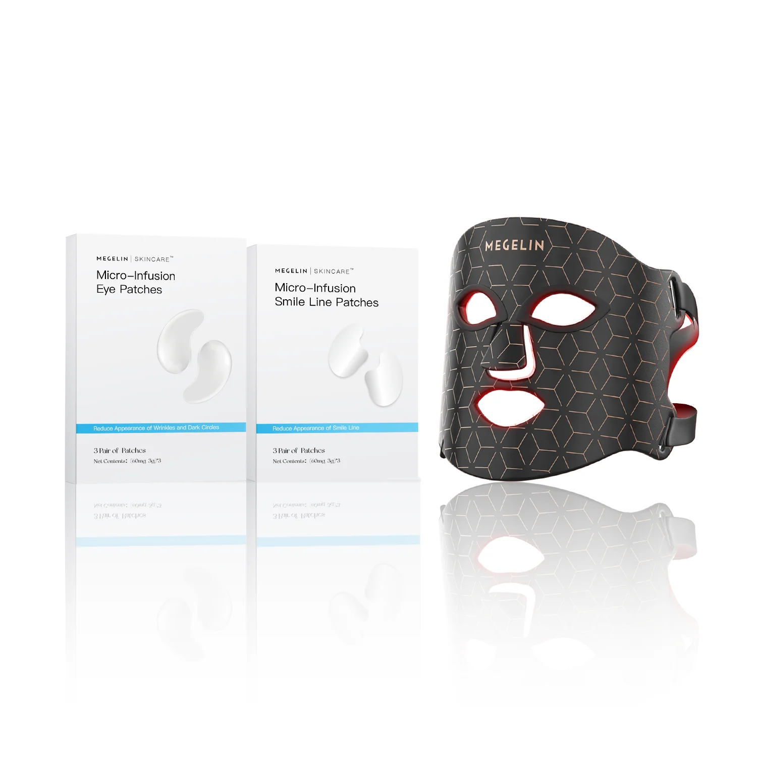 Megelin LED Red Light Therapy Face Mask - Image 19