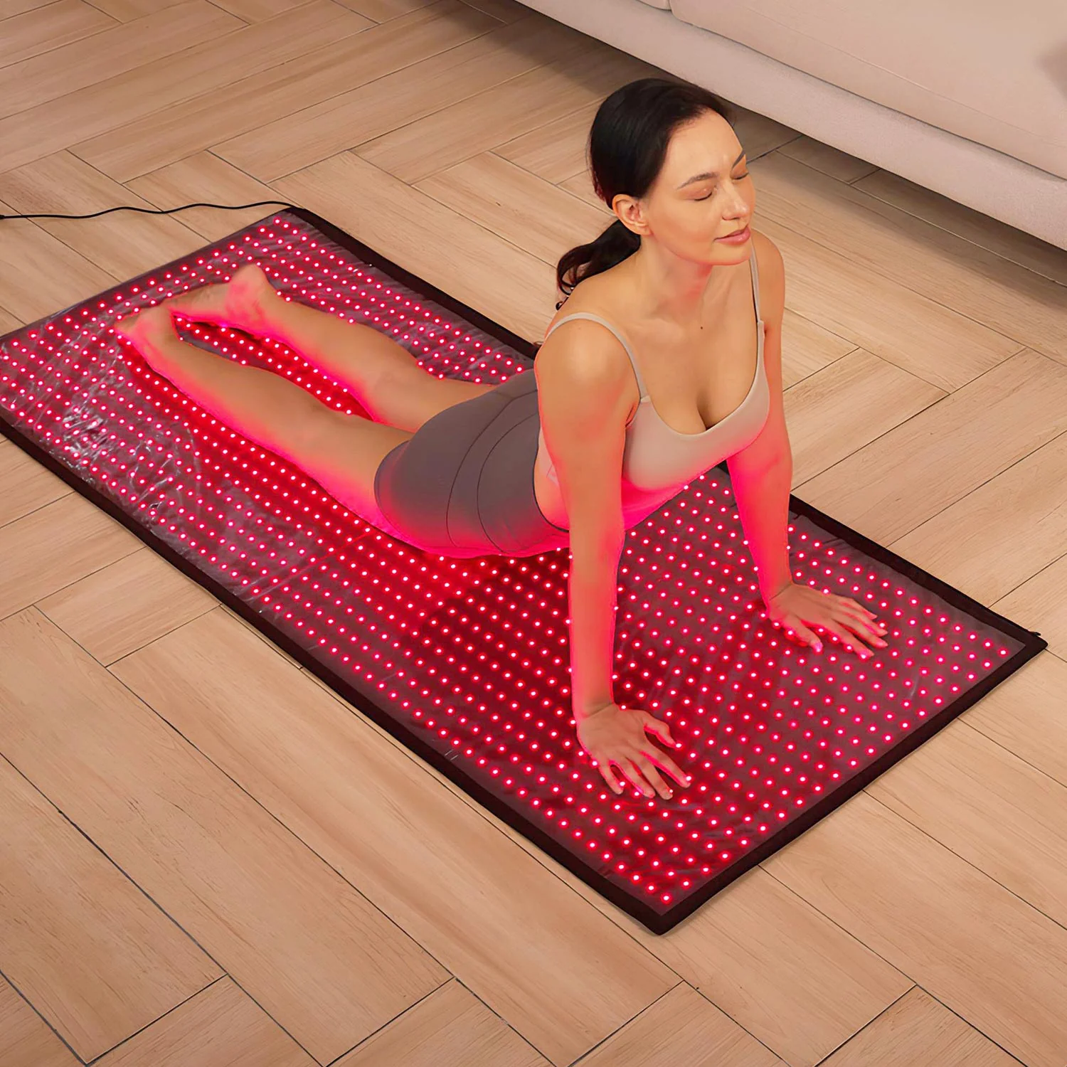 Megelin Red and Near-Infrared Light Therapy Mat for Whole Body - Image 2