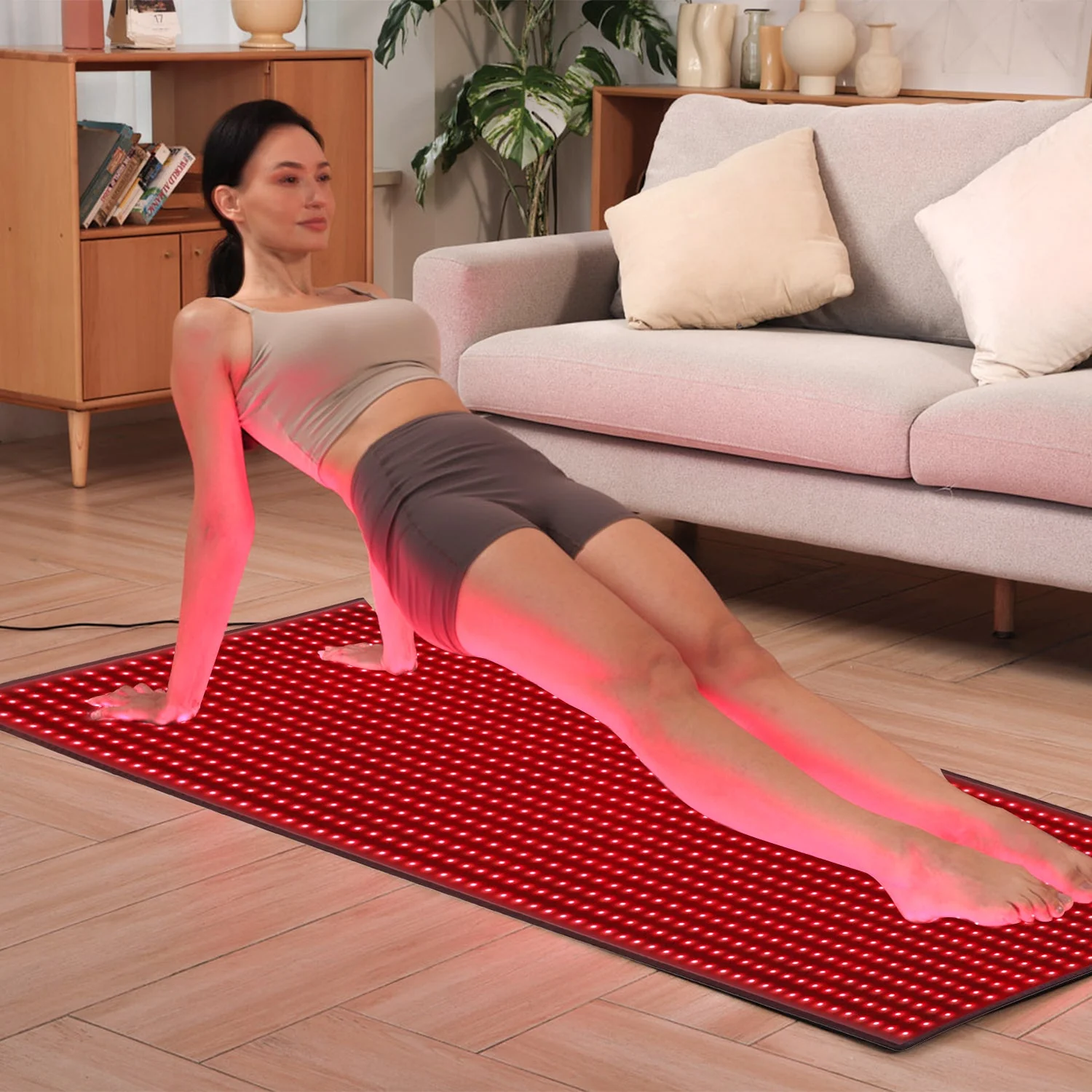 Megelin Red and Near-Infrared Light Therapy Mat for Whole Body - Image 3