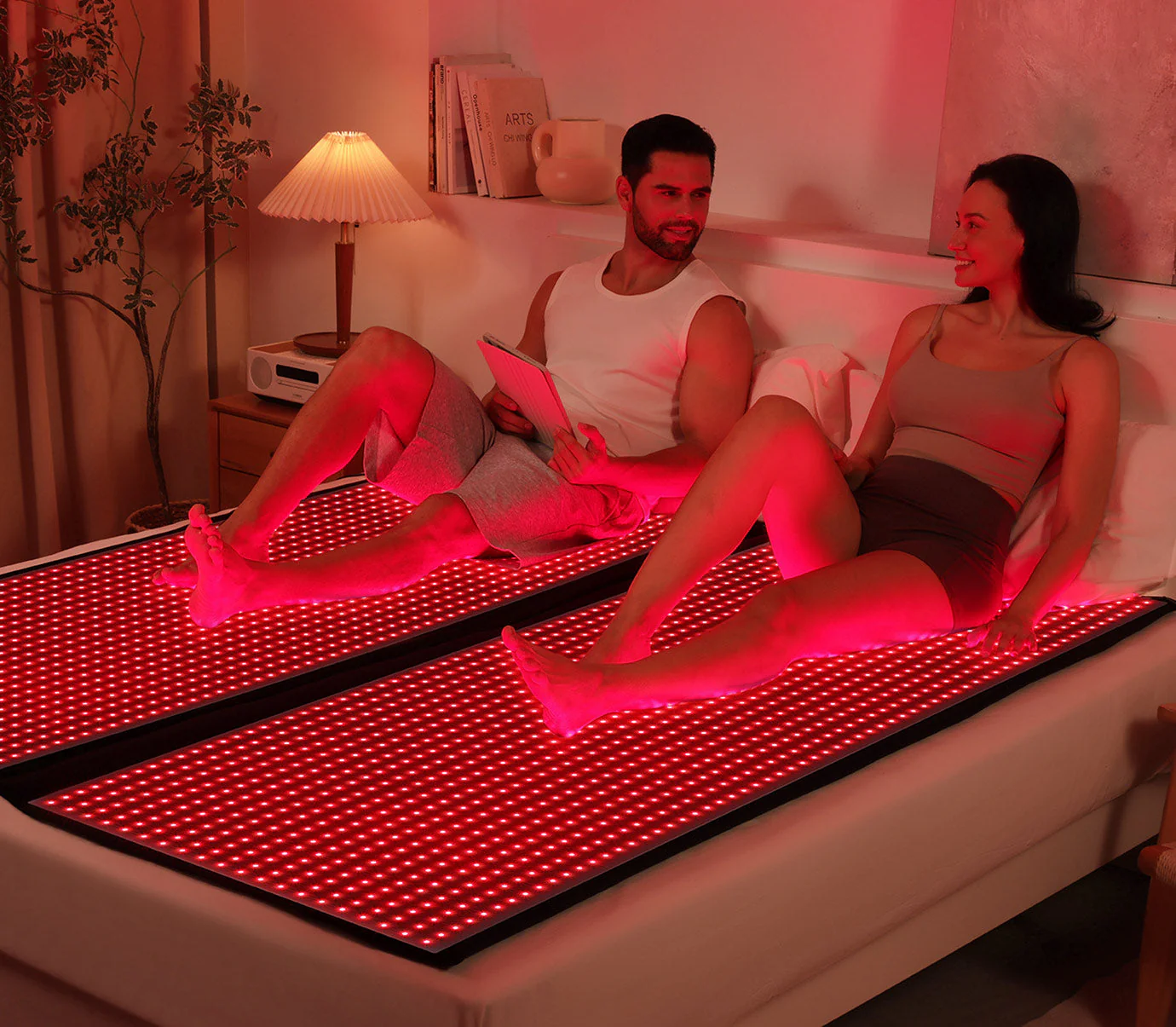 Megelin Red and Near-Infrared Light Therapy Mat for Whole Body - Image 5