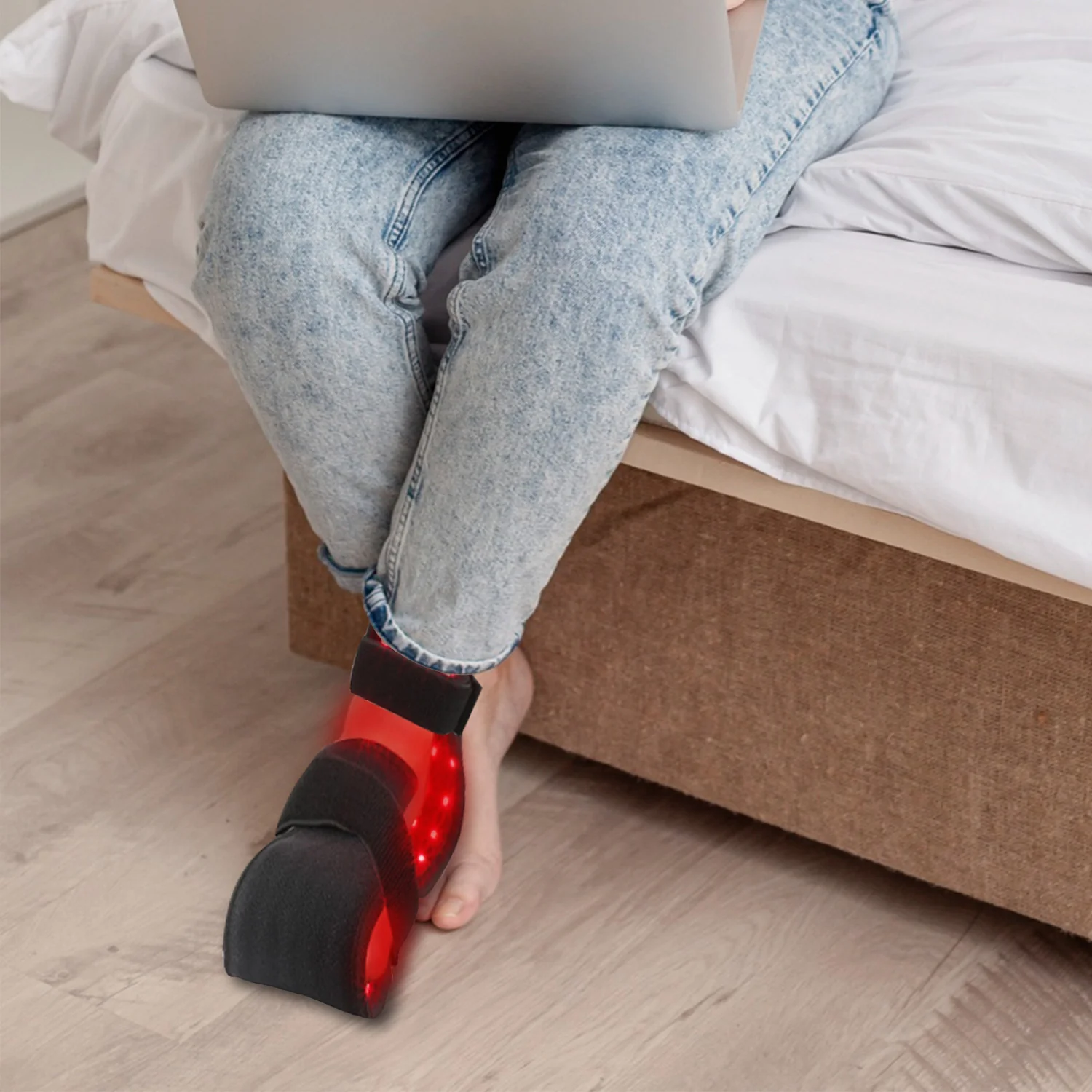 Megelin Red Light Therapy Belt for Foot and Calf - Image 5