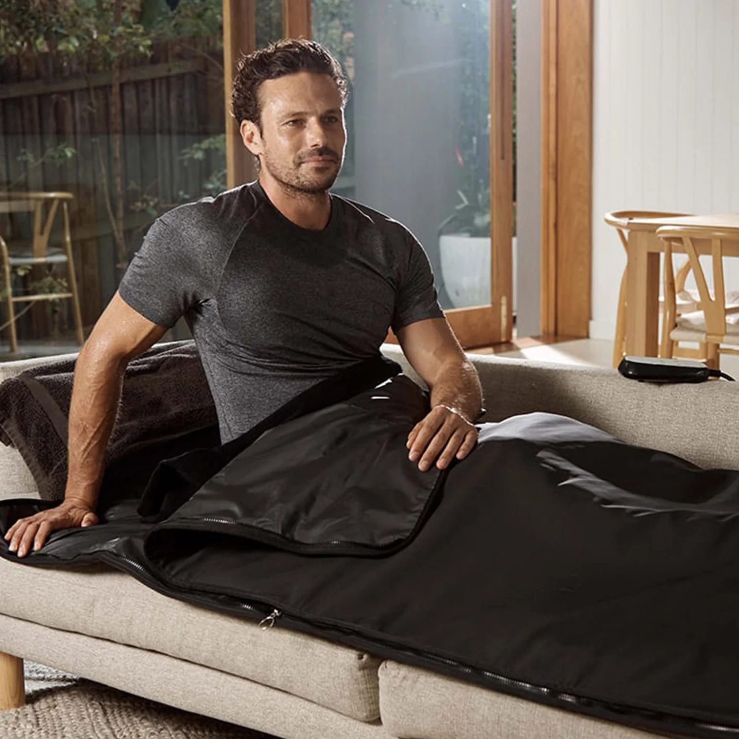 Megelin RelaxHeat Infrared Sauna Blanket - Image 10