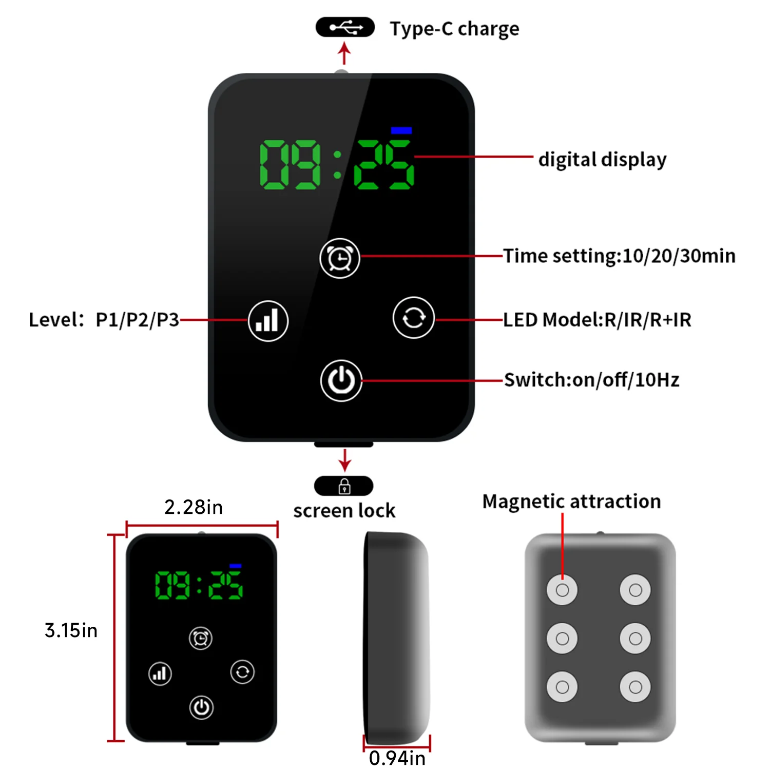 Megelin Rechargeable LED Belt - Image 9