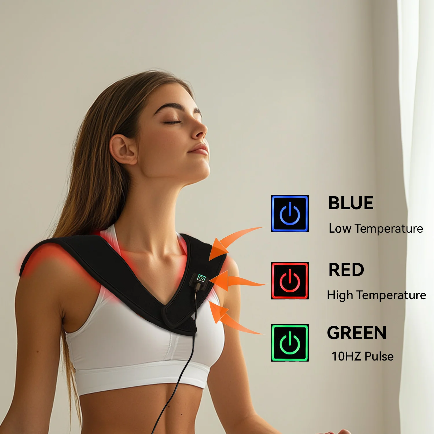 Red Light Therapy Belt for Neck & Shoulder - Image 11