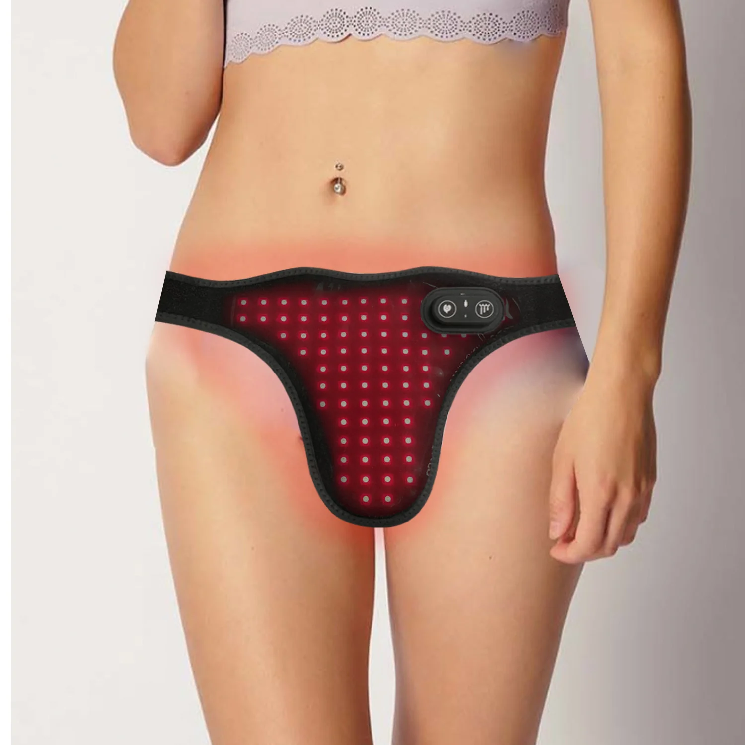 Megelin Red Light Therapy Underwear Pad for Female Wellness - Image 3