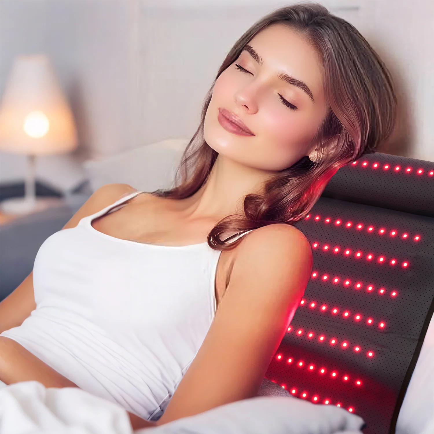 Megelin Red Light Therapy Pad with Neck Support - Image 6