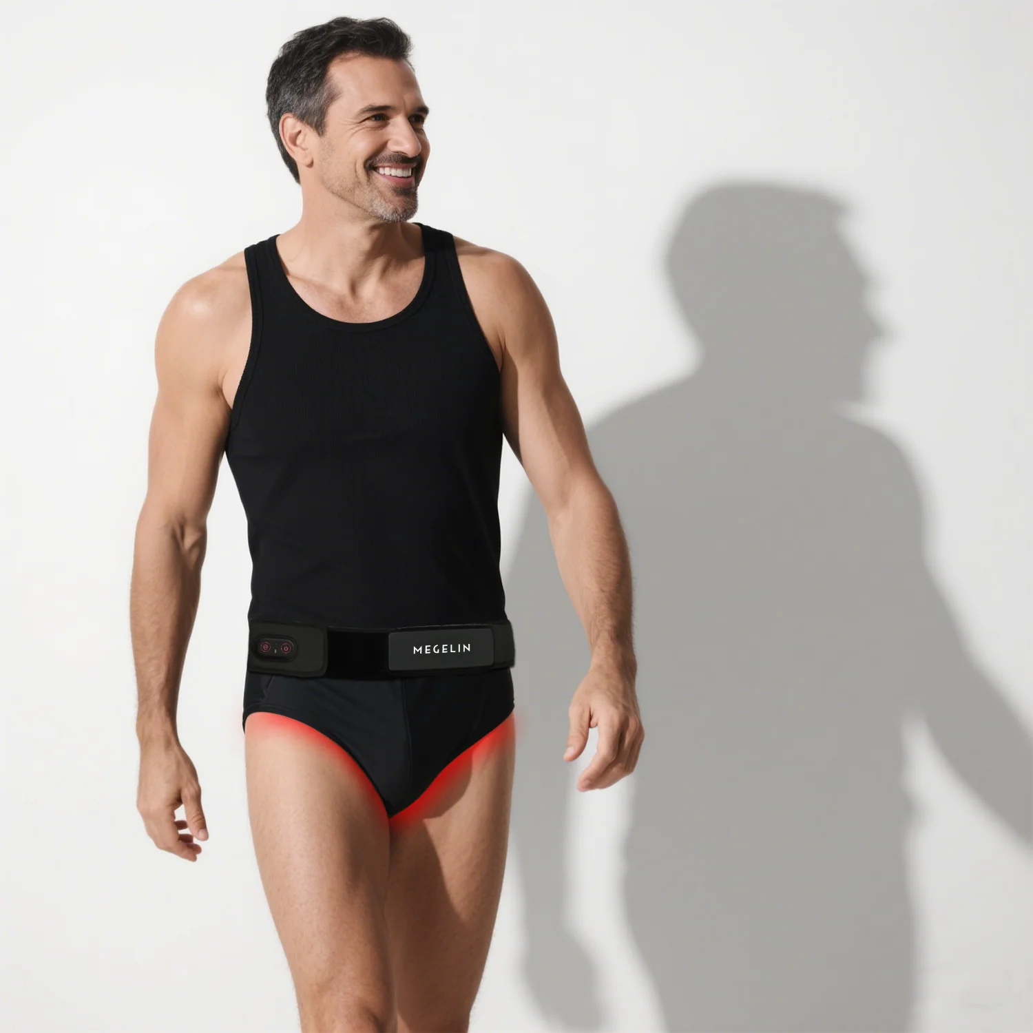 Megelin VitaLux Laser+LED Therapy Wear for Men - Image 10