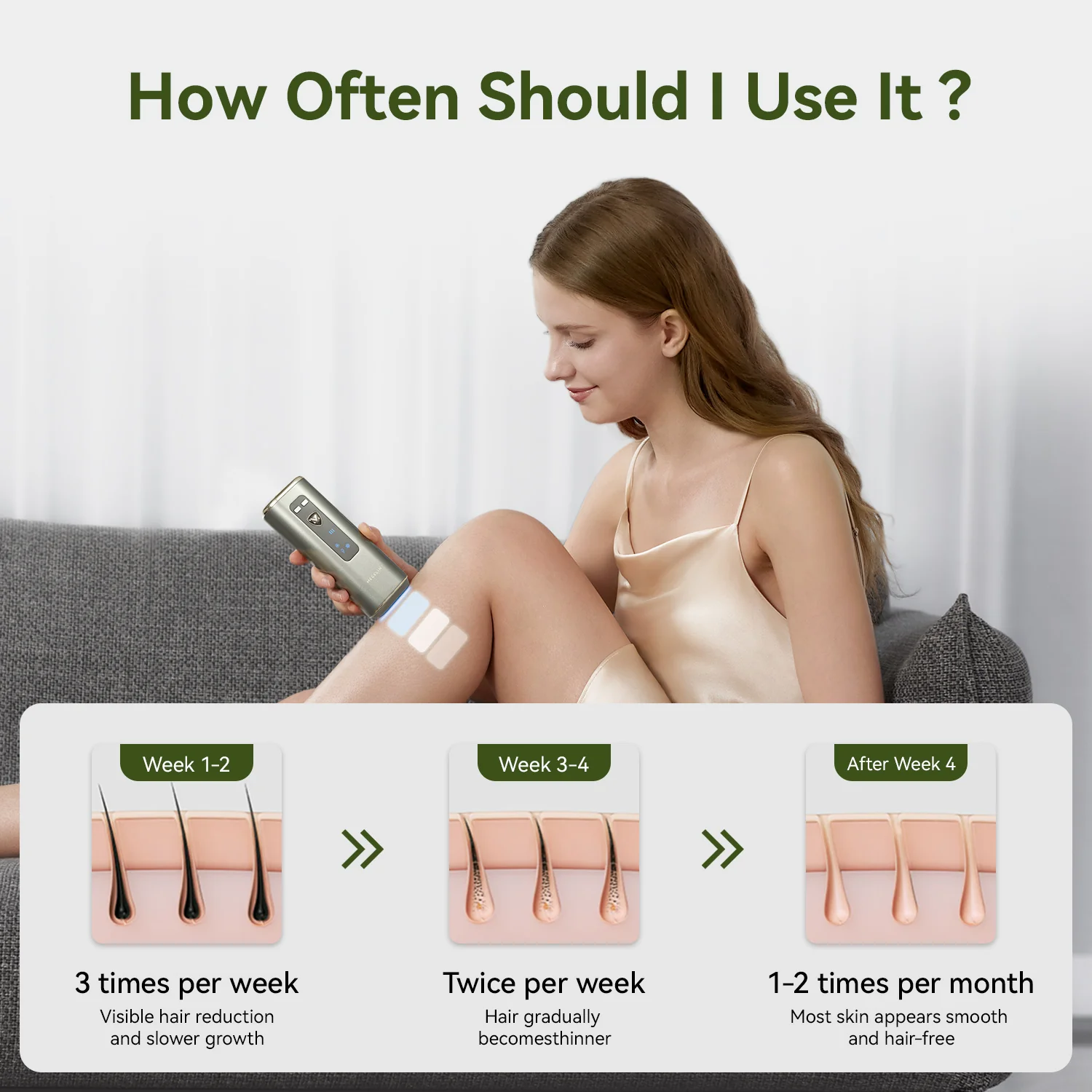 Megelin X Sapphire IPL Hair Removal Handset - Image 11